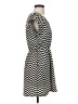 Candie's 100% Polyester Chevron-herringbone Black Cocktail Dress Size S - photo 4
