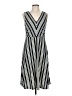 H&M Stripes Ivory Casual Dress Size M - photo 1