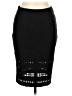 Amanda + Chelsea Solid Black Formal Skirt Size 10 - photo 1