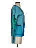 In bed with yOu Color Block Blue Cardigan Size S - photo 4