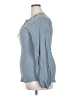 Matty M Blue Long Sleeve Blouse Size 2X - photo 5