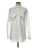 Liu-Jo 100% Cotton Ivory Long Sleeve Blouse Size 6 - photo 1