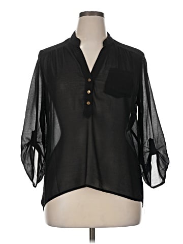 Heart Soul 3/4 Sleeve Blouse (view 1)