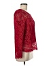 J.Crew Red Long Sleeve Blouse Size 8 - photo 4