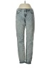Zara TRF Chevron-herringbone Blue Jeans Size 4 - photo 1