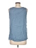 Carla Conti Blue Sleeveless Blouse Size M - photo 2