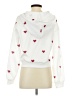 Unbranded 100% Polyester Hearts White Sweatshirt Size S - photo 2