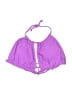Old Navy Solid Purple Swimsuit Top Size L - photo 1