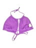 Old Navy Solid Purple Swimsuit Top Size L - photo 2