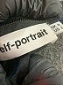 Self-Portrait 100% Polyester Black Long Sleeve Blouse Size 2 - photo 11