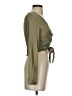 Zara Green Long Sleeve Blouse Size XS - photo 4