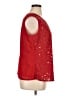 Notations 100% Polyester Red Sleeveless Blouse Size 1X - photo 4