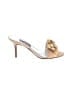 Beverly Feldman Gold Tan Sandals Size 7 1/2 - photo 1