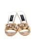 Beverly Feldman Gold Tan Sandals Size 7 1/2 - photo 2