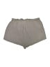 Aqua 100% Cotton Solid Gray Shorts Size L - photo 2