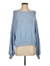 Free People Blue Pullover Sweater Size XS - photo 1