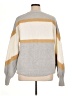 New Directions Color Block Gray Pullover Sweater Size XL - photo 2