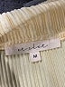 Et Clet 100% Polyester Color Block Yellow Long Sleeve Blouse Size M - photo 7