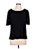 89th & Madison Black Short Sleeve Top Size L - photo 1