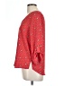 Sweet Rain 100% Polyester Red 3/4 Sleeve Blouse Size L - photo 5