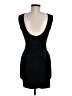 Foreign Exchange Solid Black Cocktail Dress Size M - photo 2
