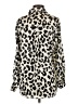 Zara Animal Print Ivory Long Sleeve Blouse Size XS - photo 2