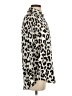 Zara Animal Print Ivory Long Sleeve Blouse Size XS - photo 4