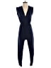 Boohoo Solid Blue Jumpsuit Size 4 - photo 1