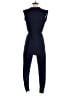Boohoo Solid Blue Jumpsuit Size 4 - photo 2