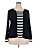Sag Harbor Black Cardigan Size 2X - photo 1