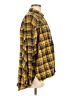 Assorted Brands 100% Cotton Plaid Yellow Long Sleeve Button-Down Shirt Size M - photo 4