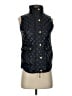 J.Crew 100% Polyester Black Blue Vest Size XXS - photo 1