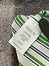 CAbi 100% Polyester Stripes Green 3/4 Sleeve Blouse Size M - photo 8