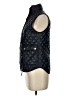 J.Crew 100% Polyester Black Blue Vest Size XXS - photo 5