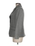 Nina Mclemore 100% Wool Chevron-herringbone Gray Wool Blazer Size 8 - photo 5