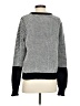 Si-iae Color Block Gray Pullover Sweater Size S - photo 2