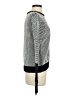 Si-iae Color Block Gray Pullover Sweater Size S - photo 4