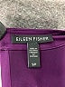 Eileen Fisher 100% Polyester Purple 3/4 Sleeve Top Size S - photo 6