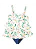 Bal Harbour Floral Ivory One Piece Swimsuit Size 12 - photo 1