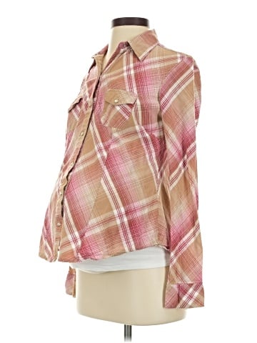 Motherhood Long Sleeve Blouse (view 1)