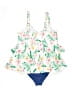 Bal Harbour Floral Ivory One Piece Swimsuit Size 12 - photo 2