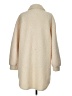 Shein 100% Polyester Ivory Coat Size XS - photo 2