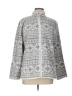 Karen Scott Sport 100% Polyester Print Gray Jacket Size L - photo 1