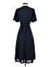 Three Dots Solid Blue Casual Dress Size XXS (petite) - photo 2