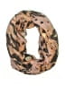 D&Y 100% Polyester Camo Brown Pink Scarf One size - photo 1