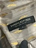 Banana Republic 100% Polyester Metallic Silver Long Sleeve Blouse Size S - photo 4
