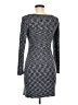 Tart Chevron-herringbone Gray Casual Dress Size M - photo 2