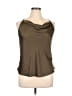 Ekouaer Brown Green Sleeveless Top Size XL - photo 1
