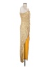 Alexia Admor Metallic Gold Cocktail Dress Size 2 - photo 4