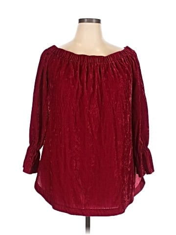 Gibson Latimer 3/4 Sleeve Blouse (view 1)